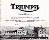 1937 Triumph motorcycle brochure