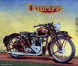 1939 Triumph motorcycle brochure