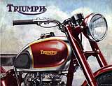 1947 Triumph motorcycle brochure