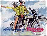 1962 Triumph motorcycle brochure