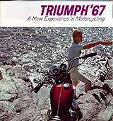 1967 Triumph motorcycle brochure