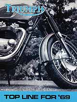 1969 Triumph motorcycle brochure style 3