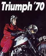 1970 Triumph motorcycle UK brochure