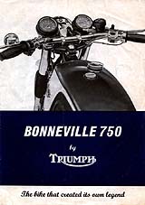 1976 Triumph motorcycle brochure