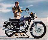 1977 Triumph motorcycle brochure