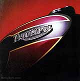 1983 Triumph motorcycle brochure