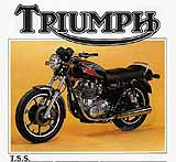 1983 Triumph TSS motorcycle brochure