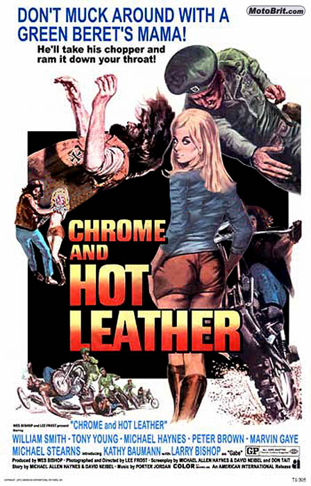 Chrome and Hot Leather Movie Poster