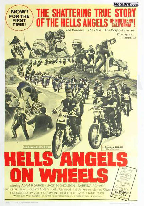 Hell's Angels on Wheels Movie Poster